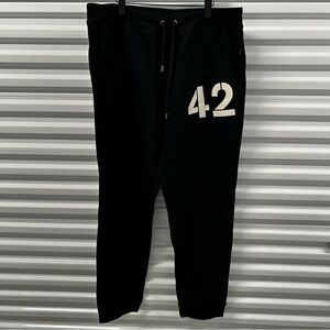 MVP Collection Jogger Lounge Sweat Pants Mo Vaughn Big Tall 2XL Black 34 Inseam